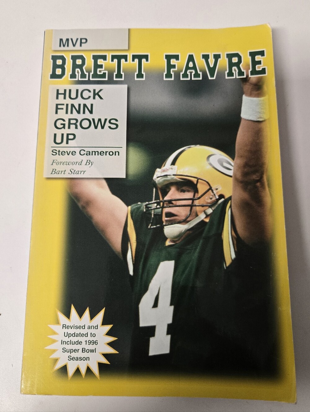 Brett Farve Huck Finn Grows Up Paperback Book Revised 1997 Steve Cameron